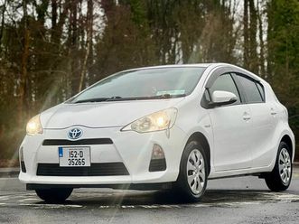 toyota aqua 1.5 hybrid low mileage new nct 06/27