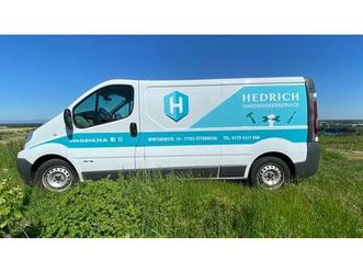 renault trafic kastenwagen - verkauf ohne werkzeug