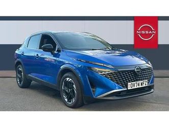 2024 nissan qashqai 1.3 dig-t mh 158 n-connecta 5dr xtronic petrol hatchback hatchback petrol aut...