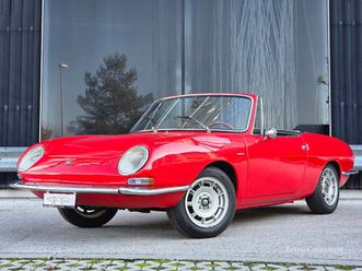 850 spider - rare - première série - passeport fiva - hard-top - accessoires abarth - expertisée vétéran 04.2022