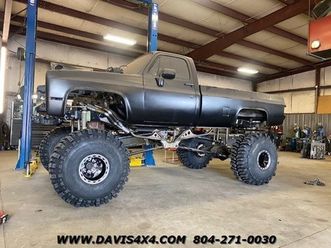 1986 chevrolet c/k pickup 1500 converted squarebody custom coil over monster