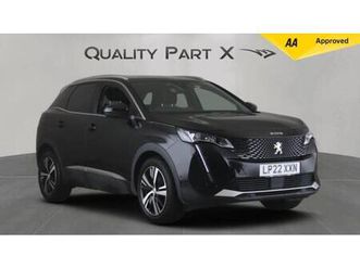 2022 peugeot 3008 1.2 puretech gt eat euro 6 (start/stop) 5dr hatchback petrol automatic
