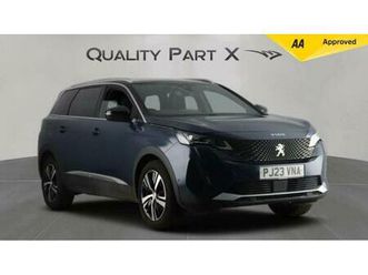 2023 peugeot 5008 1.5 bluehdi gt eat euro 6 (start/stop) 5dr hatchback diesel automatic