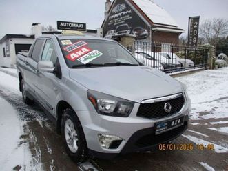 ssangyong actyon 2.0tdi sports pickup 4x4 automaat saphhire lv5pl