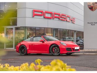 2018 - 3.0t 991 4 gts targa 2dr petrol pdk 4wd euro 6 (start/stop) (450 ps)