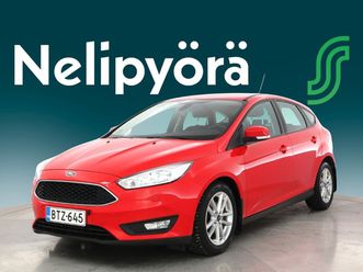 ford focus 1.0 ecoboost 125hv start/stop a6 trend 5-ovinen - parking pack 1 - parkkitutka | merkkihuollettu suomi-auto | lämpöpaketti | vakionopeudensäädin