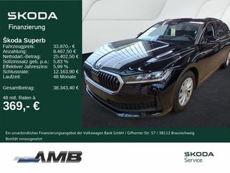 skoda superb combi essence 2.0 tdi ahk/led/acc/navi