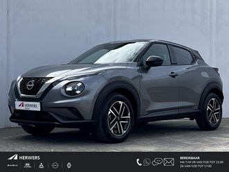 nissan juke - 1.0 dig-t n-connecta automaat / dealer onderhouden / stuur-, stoel- en voorruitverwarming