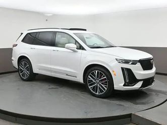 2024 cadillac xt6 sport moonroof, factory remote starter, heated