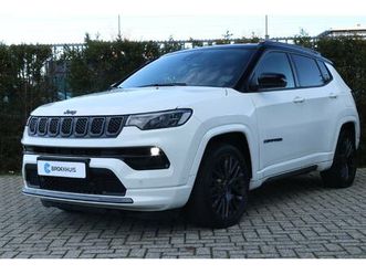 jeep compass s 4xe 240 | adapt. cruise | stoelventilatie | stuurverwarming | elektr. klep | camera | keyless | carplay | navi