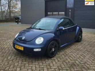 volkswagen new beetle cabriolet 1.6 airco,158nap! — volkswagen — marktplaats