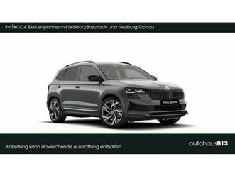 skoda karoq sportline 1,5 tsi hifi+kamera+navi+shz+dab