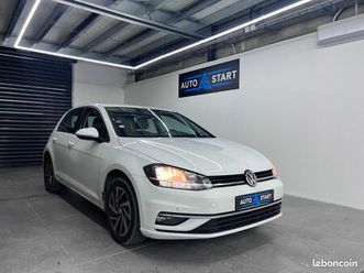 volkswagen golf vii berline 1.4 tsi 125cv sound/carplay/caméra+ radar av ar /acc/amortisseurs av neufs