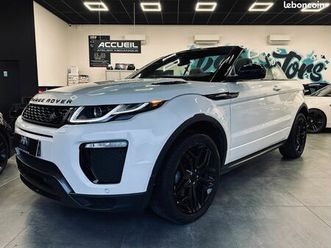 land rover range rover evoque cabriolet range rover evoque hse dynamic automatique 179ch