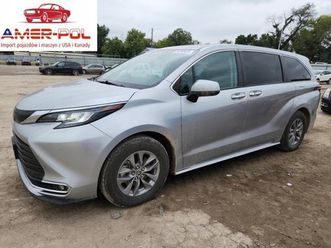 toyota sienna xle 2022 2.5l 2.5 hybryda 245km