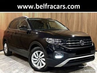 volkswagen t-cross 1.0 tsi 115ch auto. cam/regvit/carplay/pdc/gps/attachrem/gar12mois