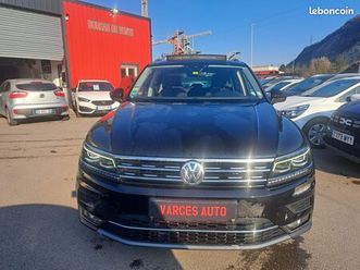 volkswagen tiguan ii 2.0 tdi 150 cv carat toit ouvrant panoramique virtual cockpit dsg7 2020