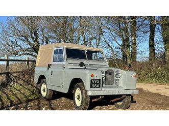 1963 land rover series 2a gris manuel, 4 vitesses conduit...