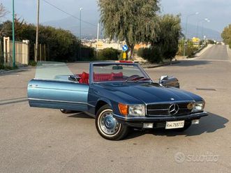 mercedes-benz sl 350 roadster - targa oro 1973