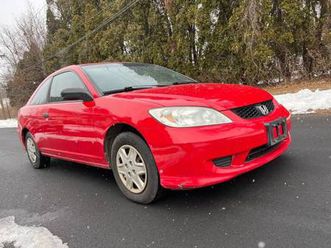 2004 honda civic em 5 speed red coupe
