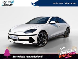 hyundai ioniq 6 - lounge 77.4 kwh geen levertijd | snel rijden