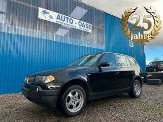 bmw x3 baureihe 2.0d**navi*tempomat*hu 07/26**