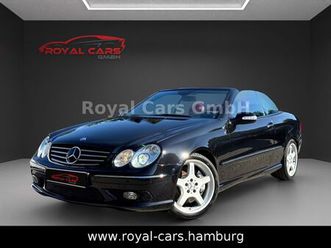 mercedes-benz clk 55 amg cabrio*vollleder*xenon*sitzklima*bose
