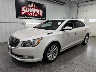 used 2015 buick lacrosse leather