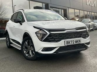 2022 kia sportage 1.6 t-gdi gt-line (226bhp) hev 1598cc auto