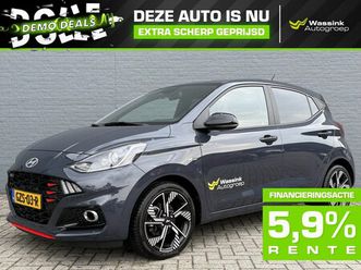 hyundai i10 - new demo deal | 1.0 t-gdi 90pk n line i 5 zits i navigatie i stoel & stuurverwarming | cli