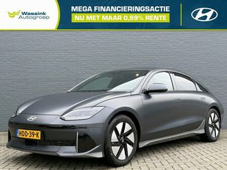 hyundai ioniq 6 - 77, 4 kwh 229pk rwd connect| demo | navigatie | stoel & stuurverwarming | led verlichting