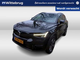 volvo xc40 - recharge plus 70 kwh / navigatie / camera / warmtepomp / stoel+stuur verwarming / lichtmet