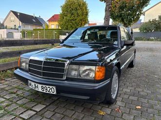 mercedes-benz 190 e 1.8 sportline liebhaberfahrzeug