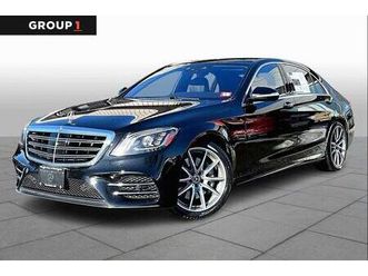 used 2019 mercedes-benz s-class 4matic
