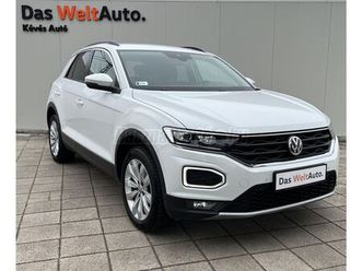 volkswagen t-roc 1.5 tsi act style dsg mo-i! 1 tulaj! garancia! friss szerviz!