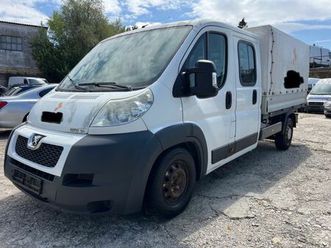 peugeot boxer 3.0 hdi doppelk.*7-sitzer*at-motor*pritsch