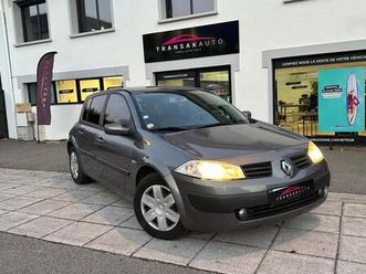 renault megane ii 1.6 16v distribution ok / attelage / climatisation