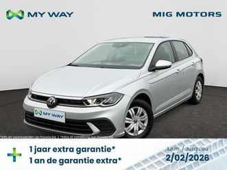 volkswagen polo 1.0 mpi (80 pk) /// parkeersensoren voor en achter /// android auto & apple carplay ///