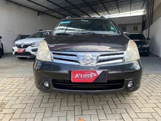 nissan livina grand sl 1.8 aut 7 lugares abx tabela!!
