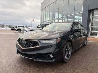 2018 acura tlx tech a special! heated seats! as traded