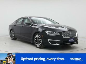 used 2017 lincoln mkz black label