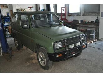 daihatsu feroza 4x4 allrad untersetzung ahk 84000km softtop