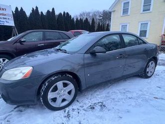 2009 pontiac g6