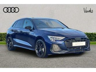 audi a3 40 tfsi e black edition 5dr s tronic