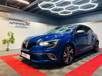 mégane iv gt 1.6 tce 205 ch edc7 – 4control – boîte auto