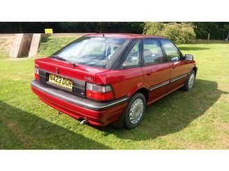 1995 rover 200 rouge foncé manuel, 5 vitesses conduite à...