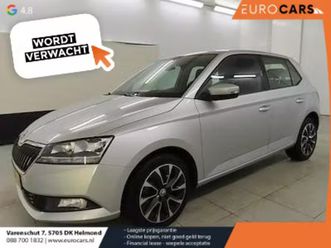 skoda-fabia-10-tsi-business-edition-navigatie-apple-carplayandroid-auto-parkeersensoren-achter-cruise-control-airco-lichtmetalen-velgen