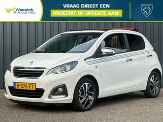 peugeot 108 1.0 e-vti 72pk 5d top! allure i all season i stoelverwarming i climate control i lm 15
