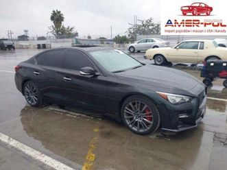 infiniti q50 red sport 400 2023 3.0 benzyna 400km