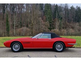 1969 maserati ghibli - campana spyder